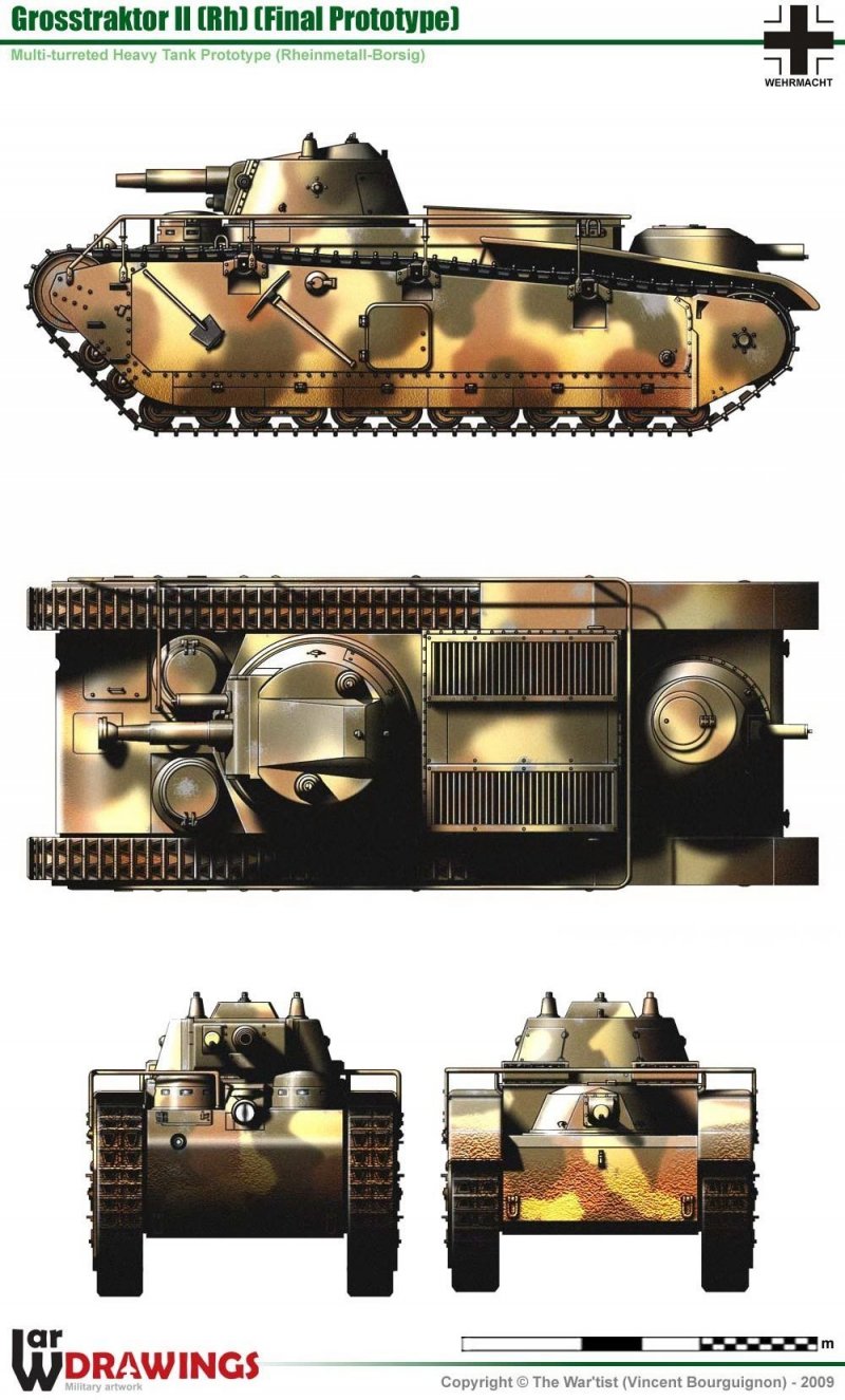 Танк Waffenträger auf PZ 4