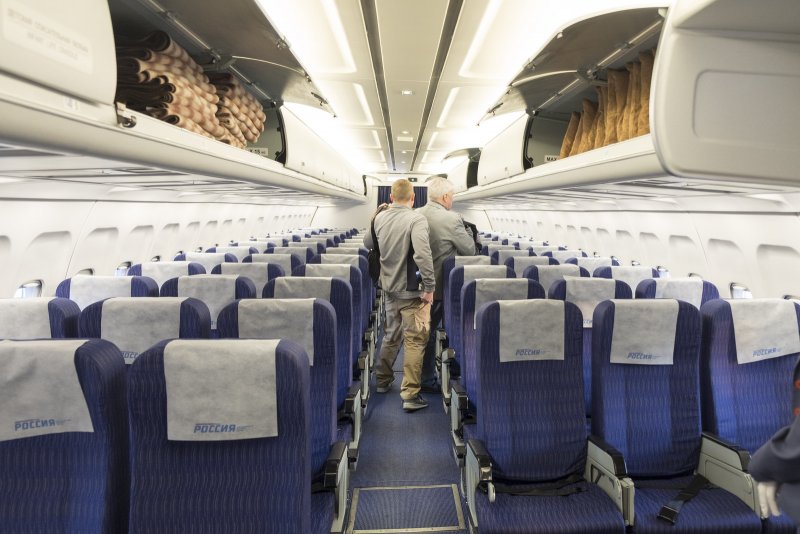 Ту-204 Аэрофлот салон