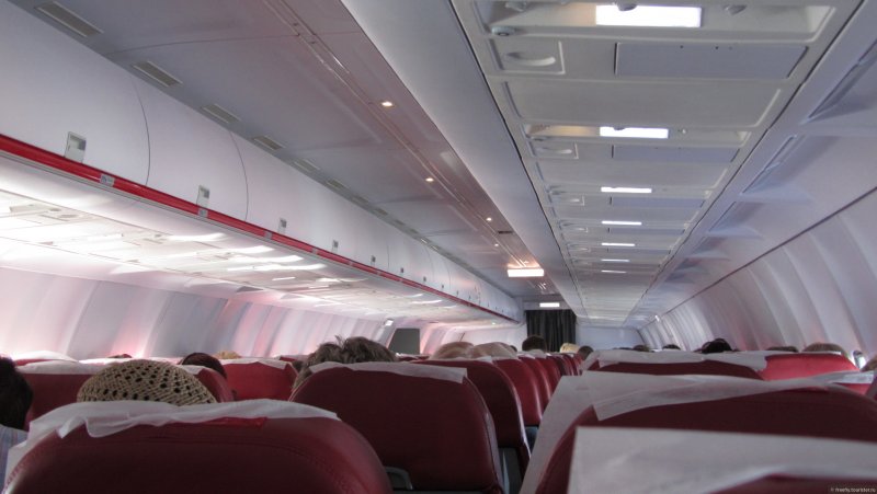 На борту самолета 15 кресел