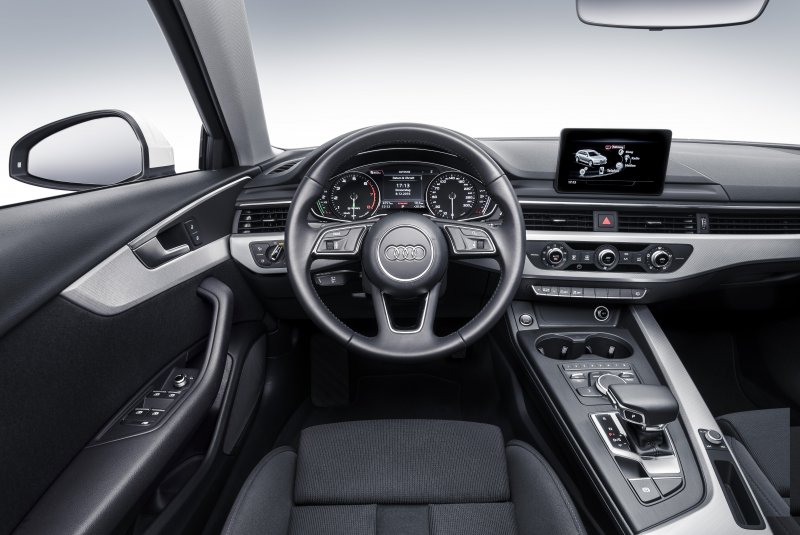 Ауди а4 б9 салон