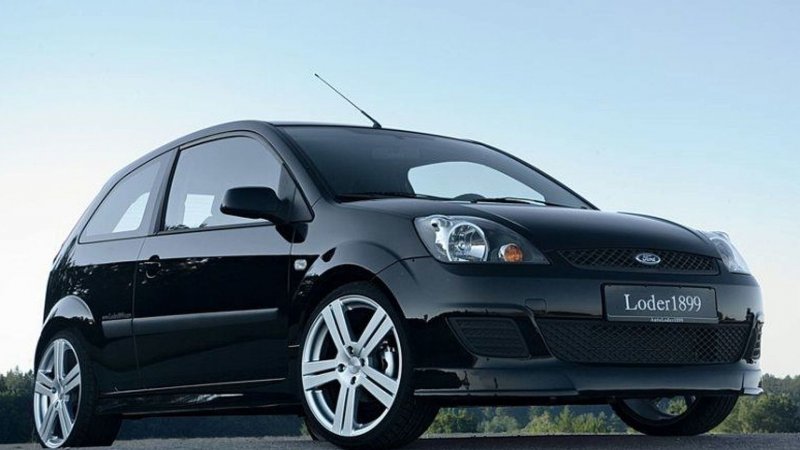 Сплиттер Форд Фиеста мк5