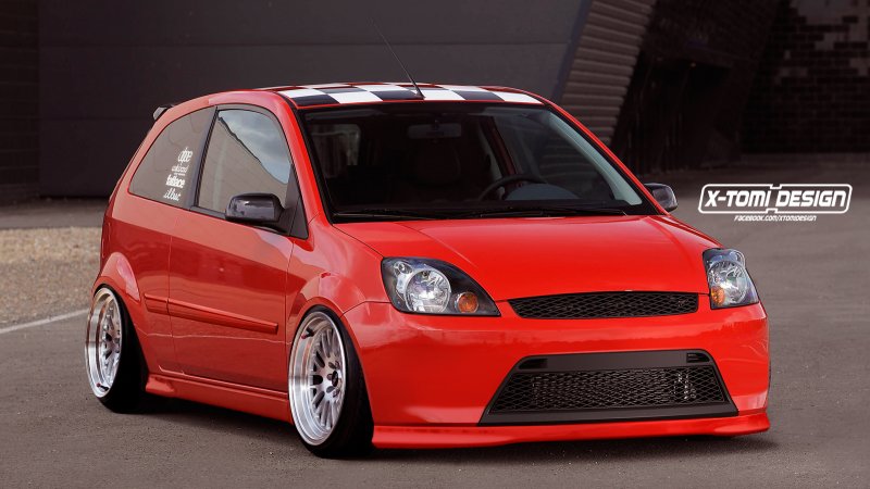 Ford Fiesta 2015 обвес