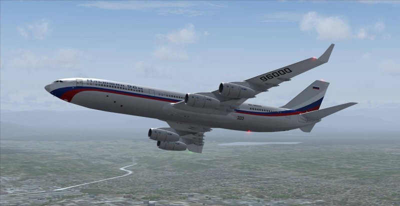 Ил-96-400м пассажирский самолёт