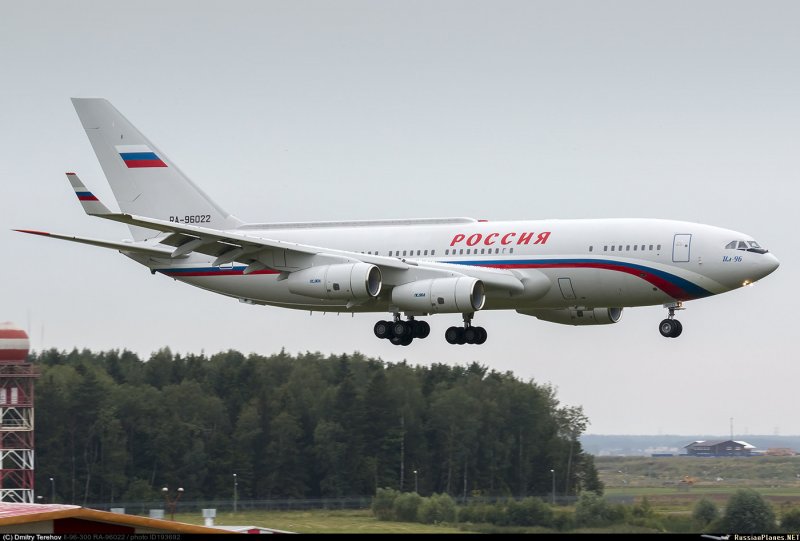Самолет Россия ил 96