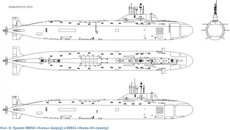 Ясень Казань подлодка