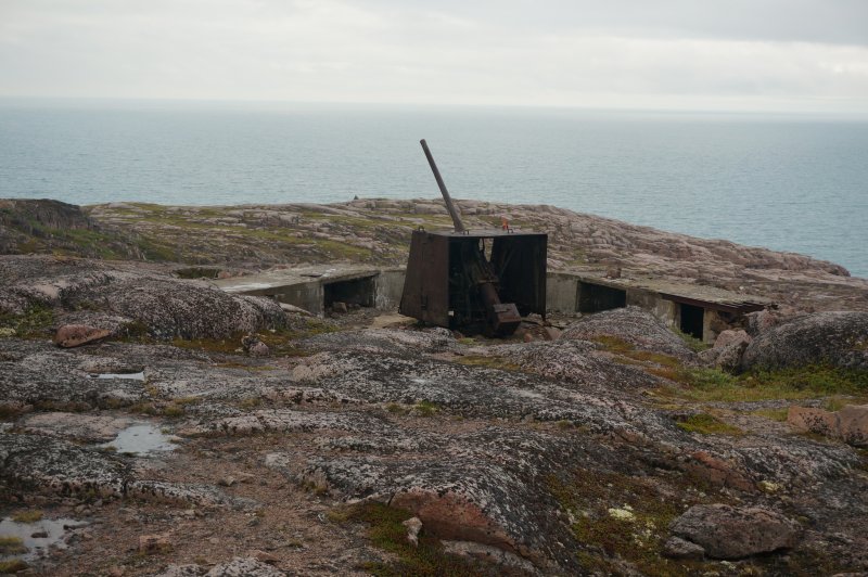 Артиллерийская батарея Териберка