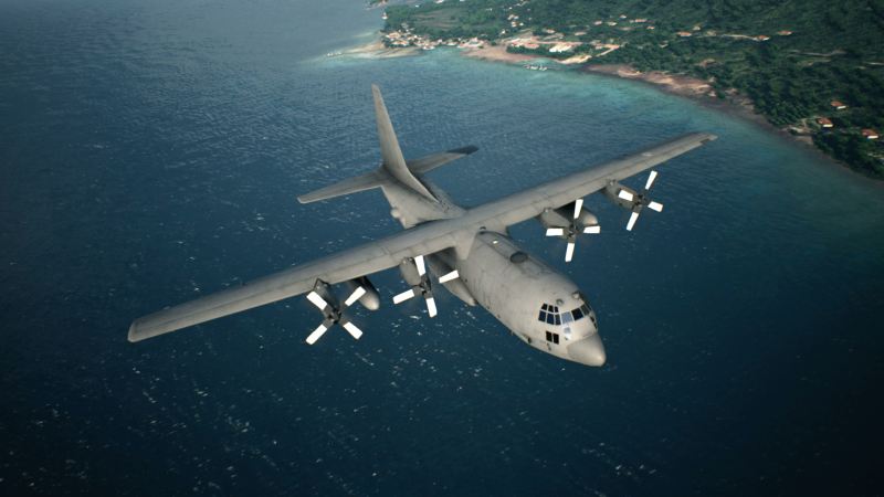 Самолет AC-130 Геркулес