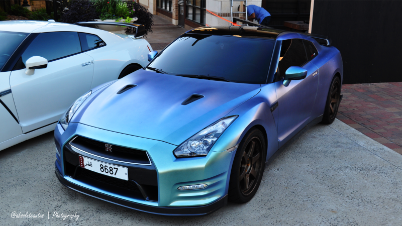 Nissan gt-r 2007 Purple