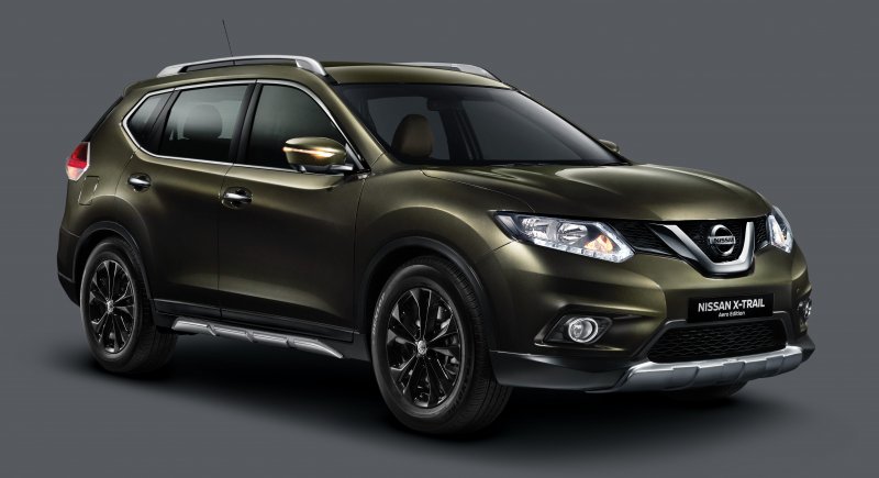 Nissan x-Trail t32 зеленый