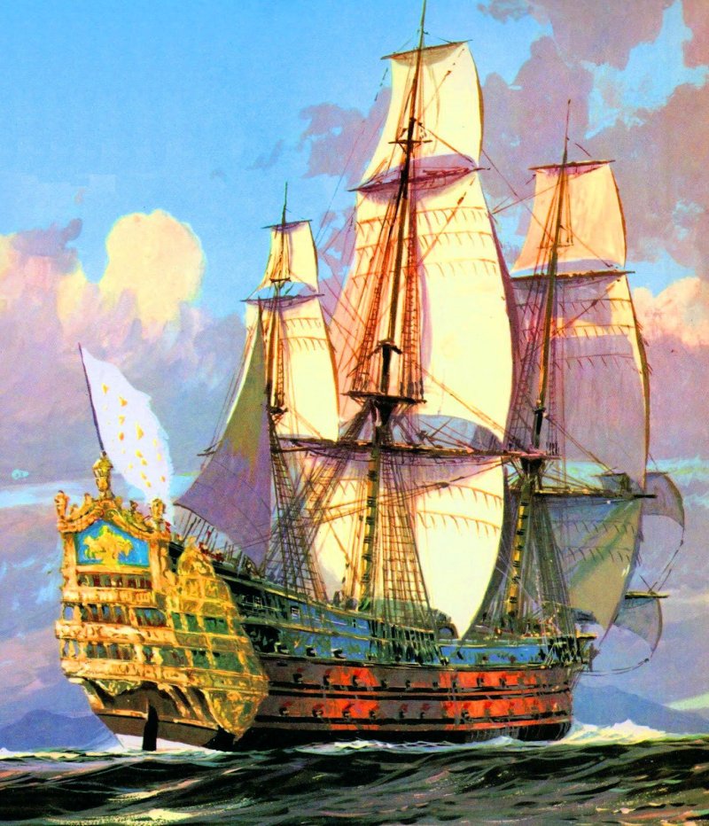 Галеон линейный корабль