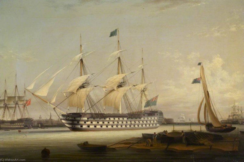 HMS Britannia 1820