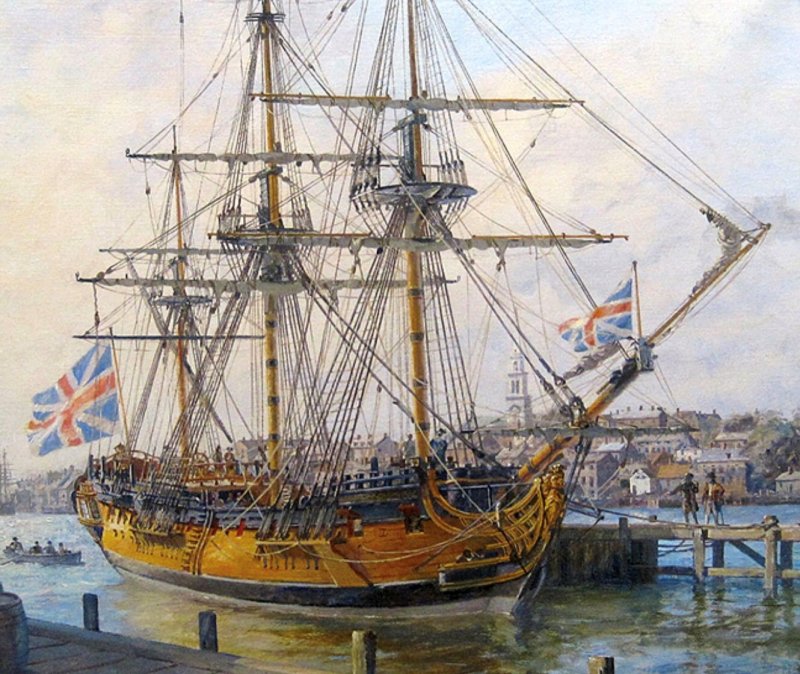 Королевский флот Великобритании 18 век