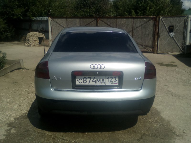 Ауди а6 черепаха чёрная