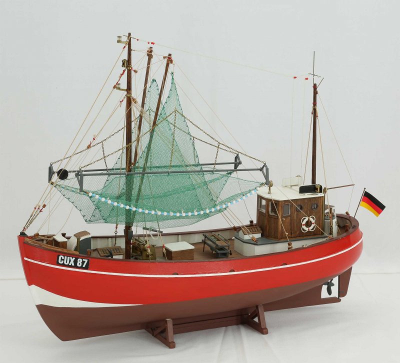 Катер Баркас парусно