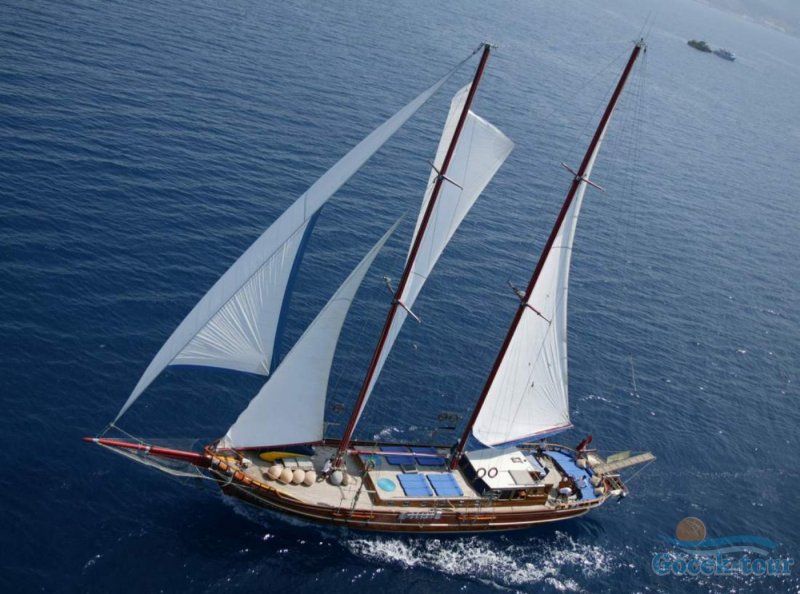 Моторные парусные яхты Турции