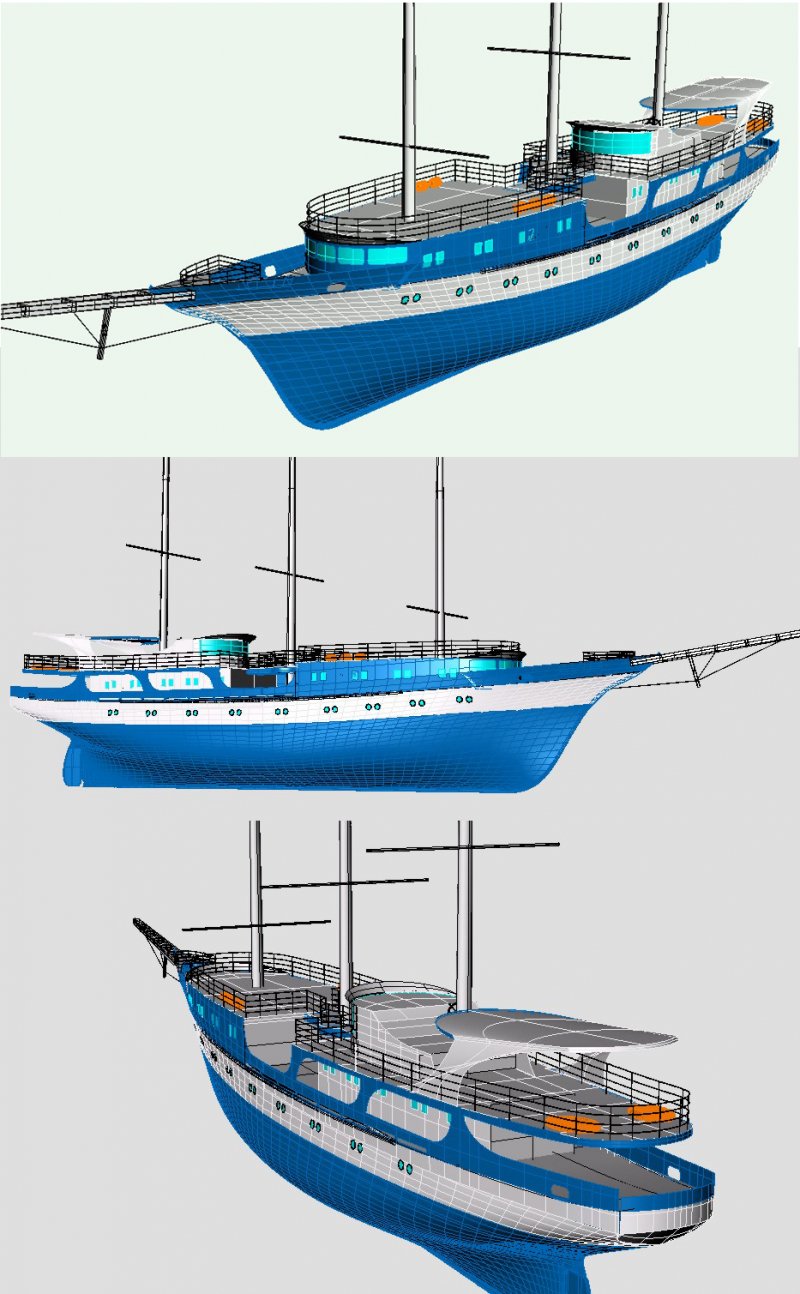 Парусно моторные суда