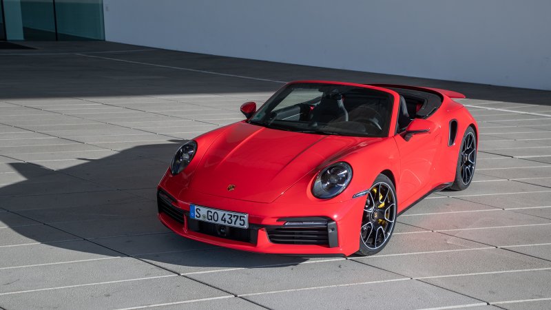 Порше 911 турбо s кабриолет