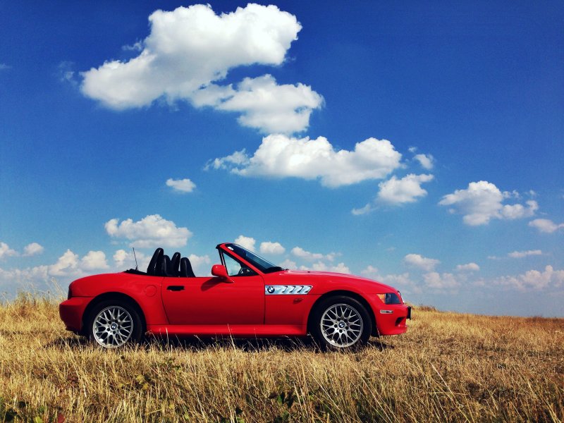 BMW z3 Red