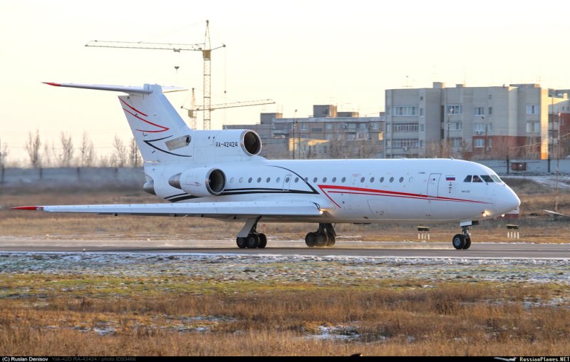 Як-42 в Липецке