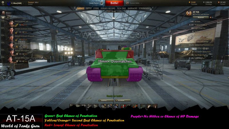 АТ-15 World of Tanks