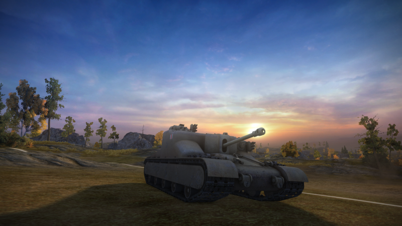 Британский пт САУ at-2