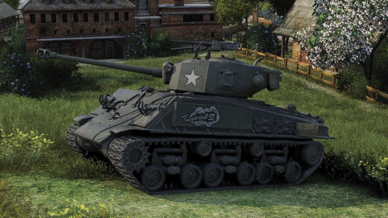 M4a3e8 Thunderbolt WOT