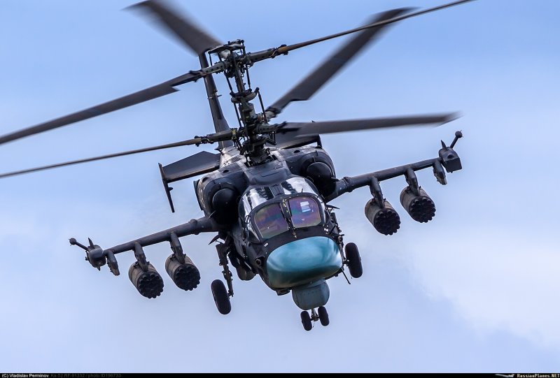 Вертолёт к-52 Аллигатор