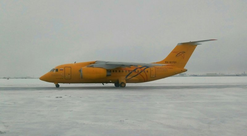 АН-148 Саратовские авиалинии бортовые номера