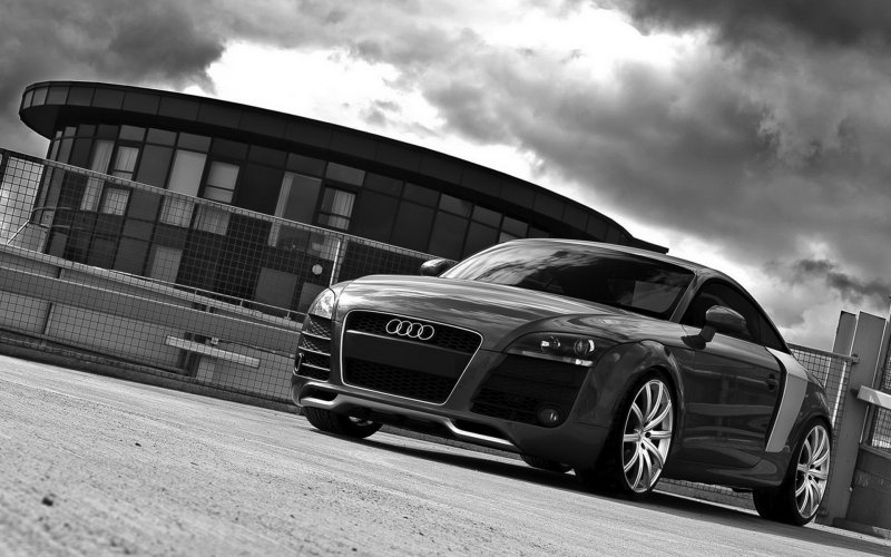 Audi на серпантине