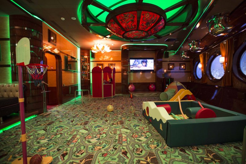 Детская комната в ресторане