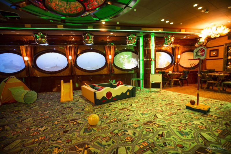 Ресторан лодка детская комната