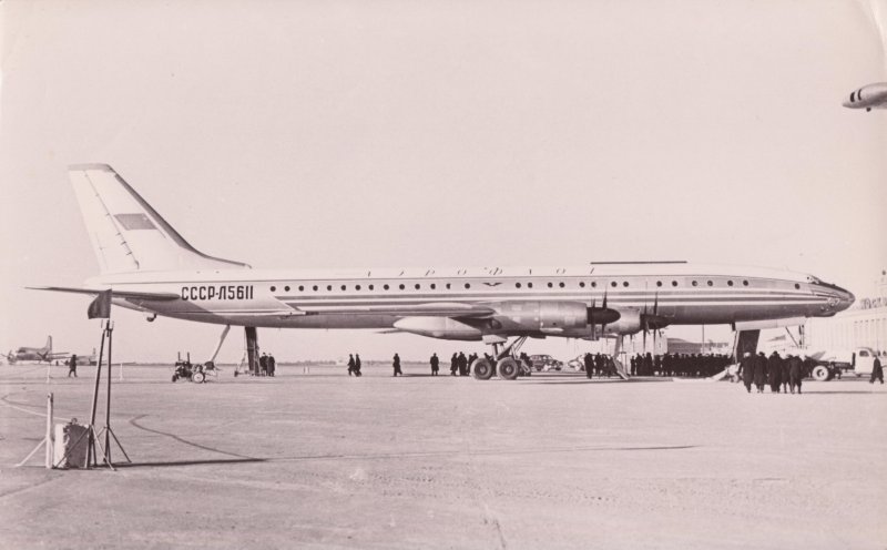 Ту-114 пассажирский самолёт СССР