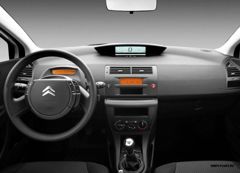 Citroen c4 хэтчбек салон