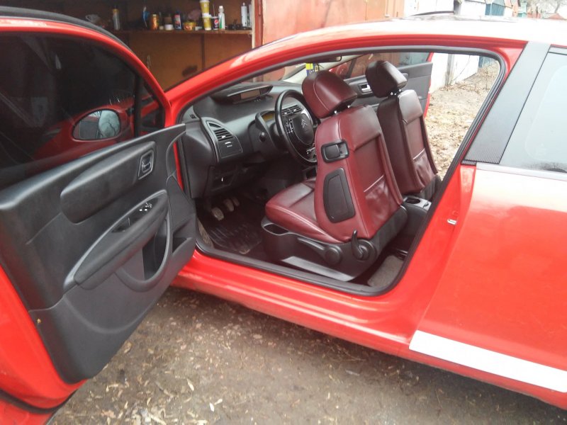 Ситроен с4 купе кожаный салон заводской