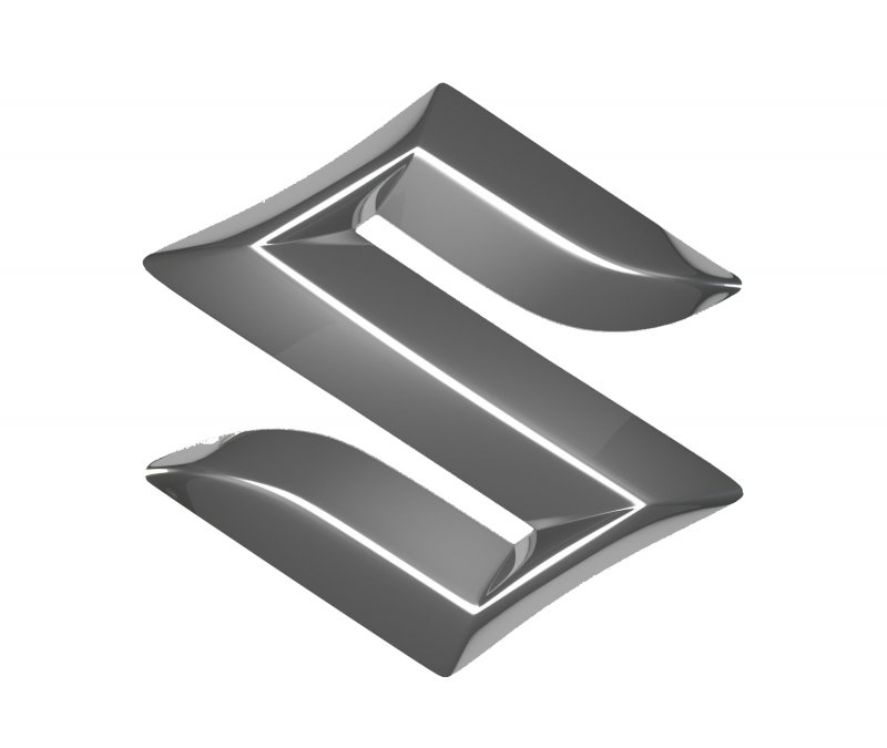 Значок Сузуки на капоте