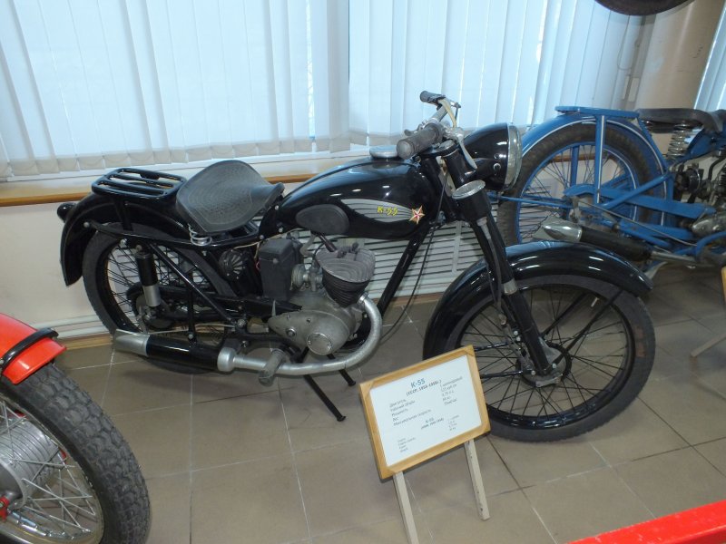 Мотоцикл Ковровец к-55