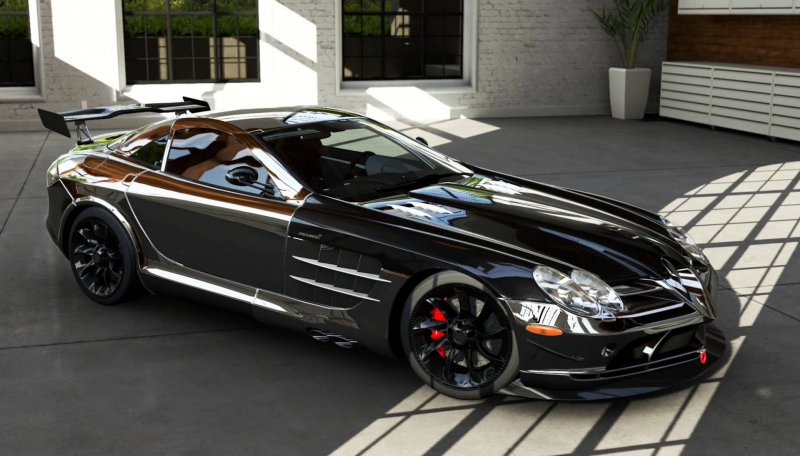 Мерседес Бенц Макларен SLR