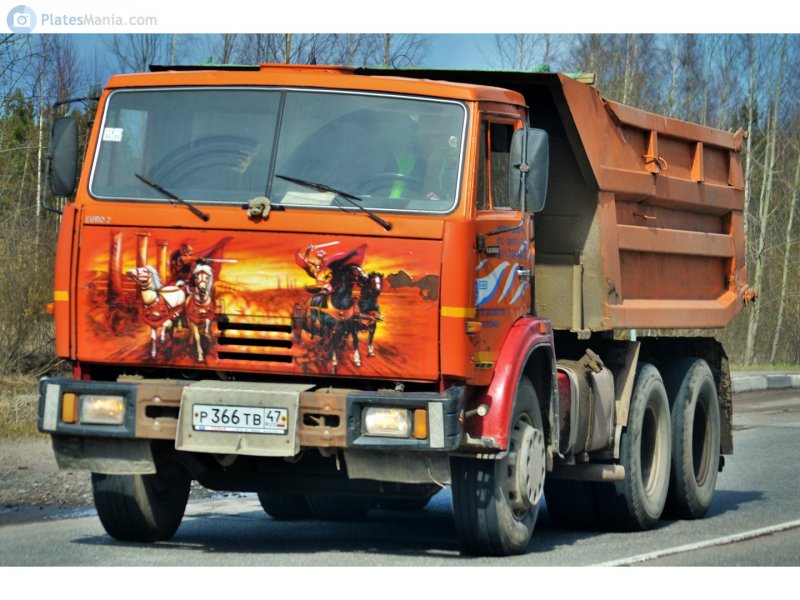 Тюнингованный КАМАЗ 55111