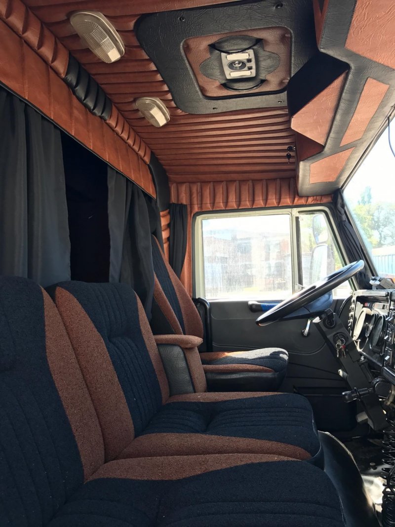 КАМАЗ евро 1 кабина внутри