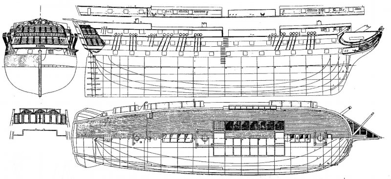 Три святителя линейный корабль, 1838