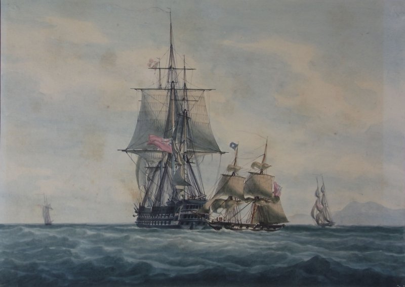 Парусный линейный корабль Азов