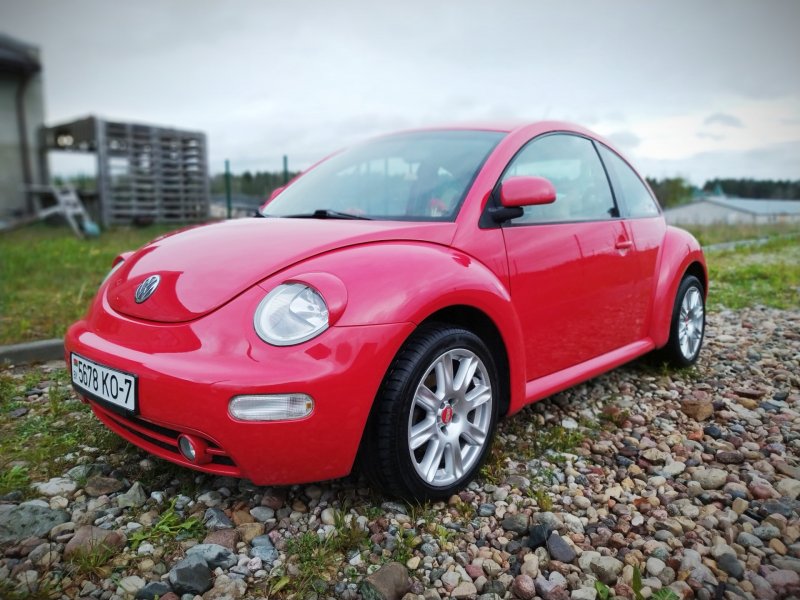 Фольксваген Битл зеленый