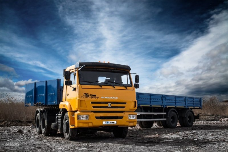 Длинномер КАМАЗ борт 20т