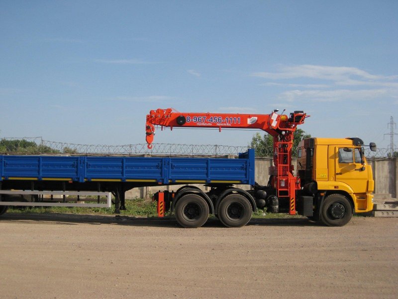 Длинномер КАМАЗ борт 20т