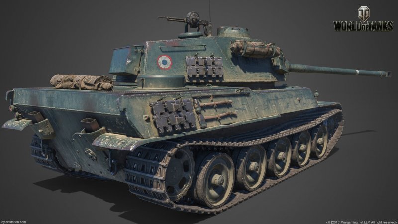 Танк АМХ м4 мле 49л