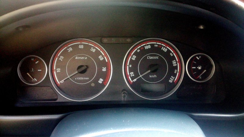 Приборка Ниссан Альмера Классик