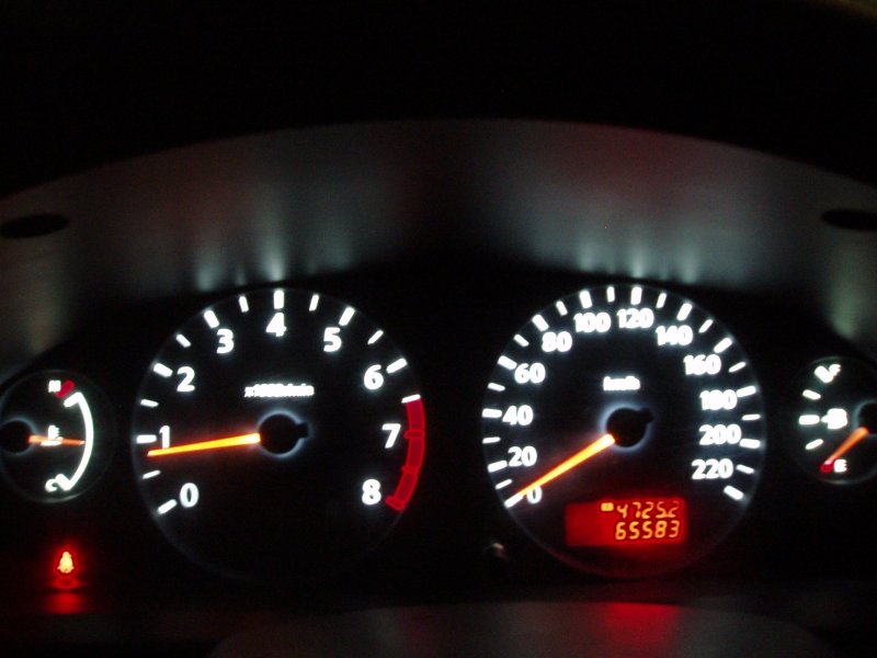 Лампочки подсветки одометра Nissan Almera n16