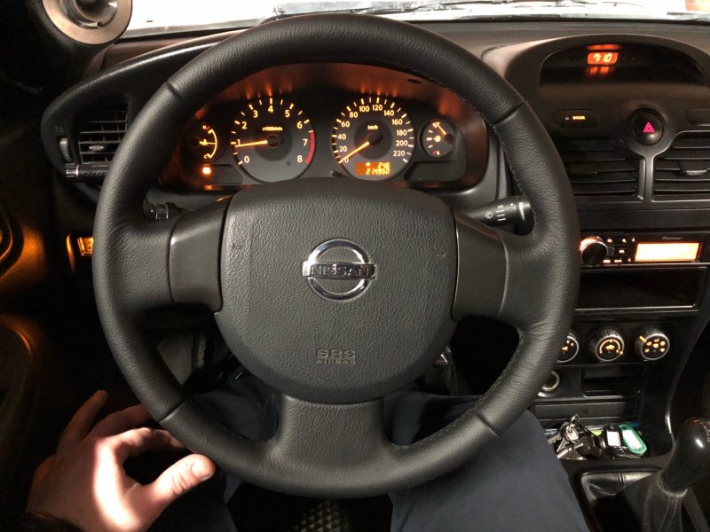 Nissan Almera Classic перетяжка руля