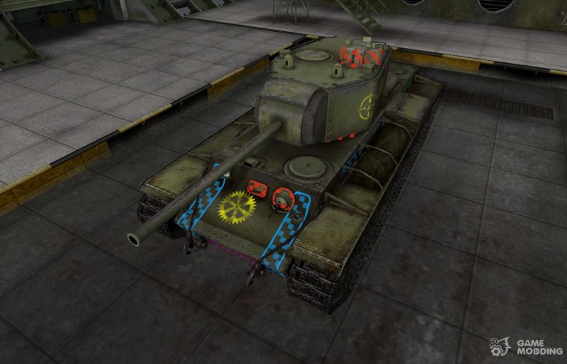 Шкурки на кв-2 World of Tanks