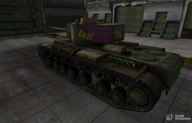 Советский кв-2 с 107мм пушкой ЗИС-6 (Trumpeter)